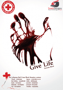 Give life , Red Cross invitation